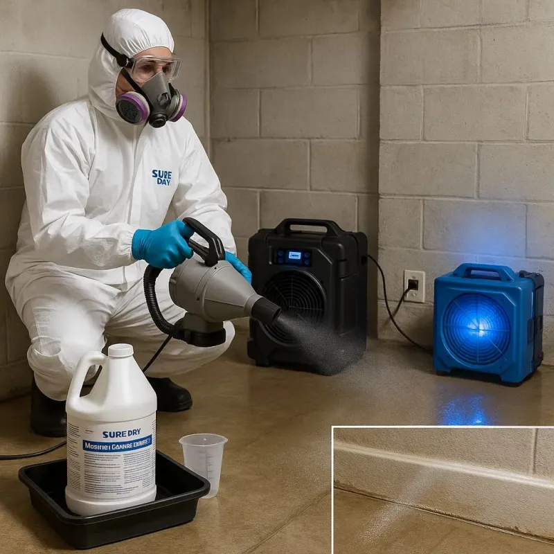 Sanitization and Odor Removal process in Guyton, GA